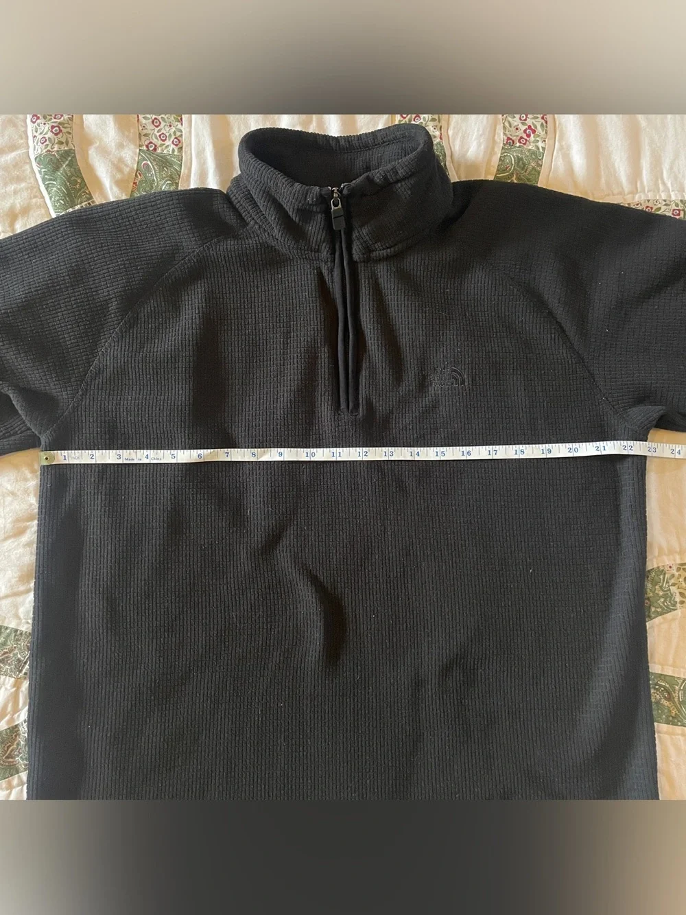 The North Face Black Men's Quarter Zip Large Gorpcore Outdoors